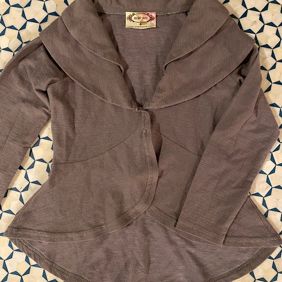 Joyfolie Janis Peplum Jacket size 5 - Picture 3 of 8